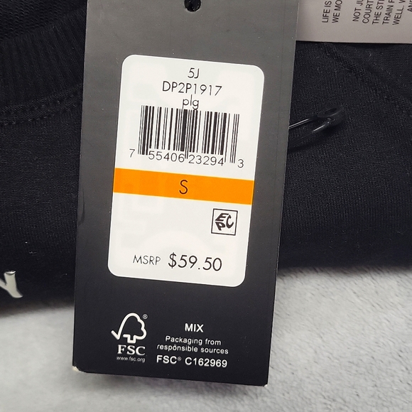 NWT DKNY Crop Sweatshirt Top - Picture 10 of 10